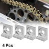 Motorcycle Chain Adjuster Block Tensioner / 4pcs 12mm Dia