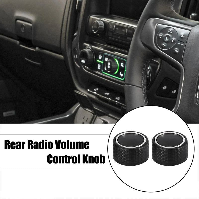 Chevrolet GMC GM 22912547 Black Rear Radio Volume Control Knob