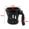 Harley Motorcycle Handlebar Cup Holder with Mesh Basket