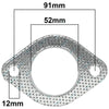 Nissan Stanza A10 4cyl L16 1.6L SOHC 1978~1983 Exhaust Pipe Flange Gasket
