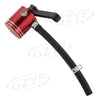Brake Clutch Tank - Red Universal Master Cylinder Fluid Reservoir