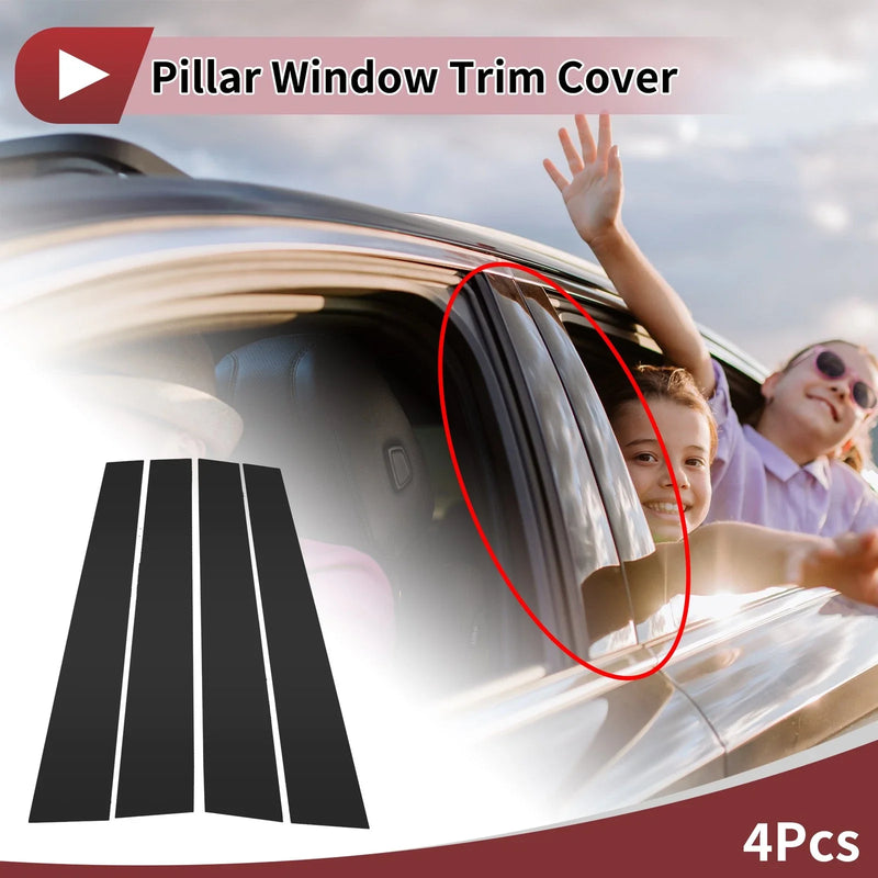 Toyota Tundra 2 x Door Pillar Window Trim (2000–2006)