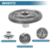 Jeep Wrangler 3.8L V6 Engine Cooling Fan Clutch (2007-2011)
