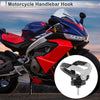 Make Model Butterfly-type Double Hooks Motorcycle Hanging Hook Black White