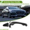 Hyundai Kia Silver Tone Rear Exterior Door Handle (2011-2016)