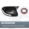 Honda Civic Rearview Mirror Cover Overlay Gloss Black (2012-2015)