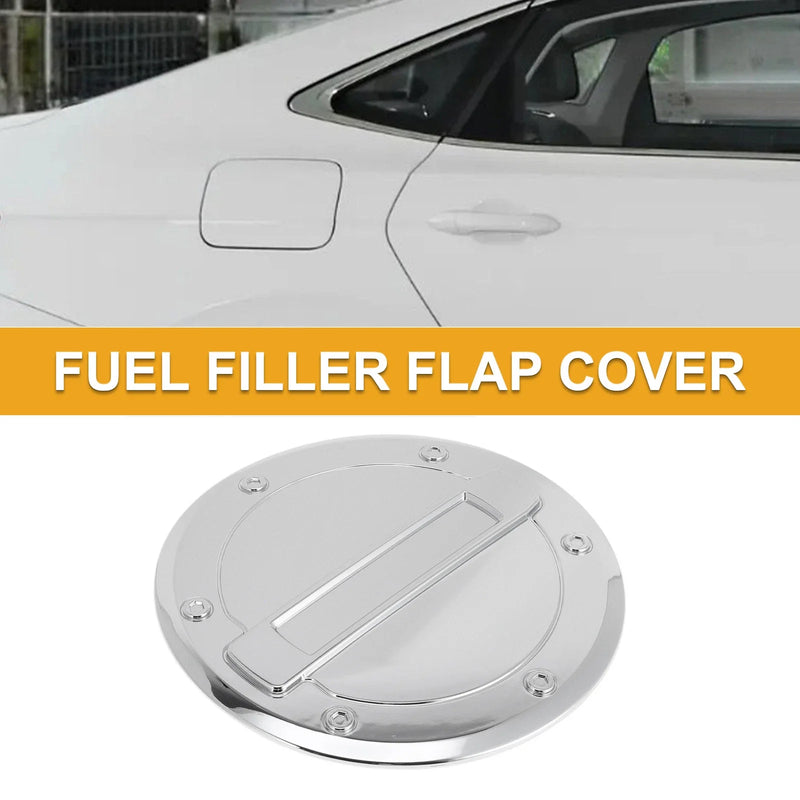Dodge Ram (2023 - 2025) Chrome Silver Tone Fuel Tank Door Cap