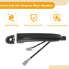 Nissan Versa (2007-2012) Black Front Driver Side Door Handle