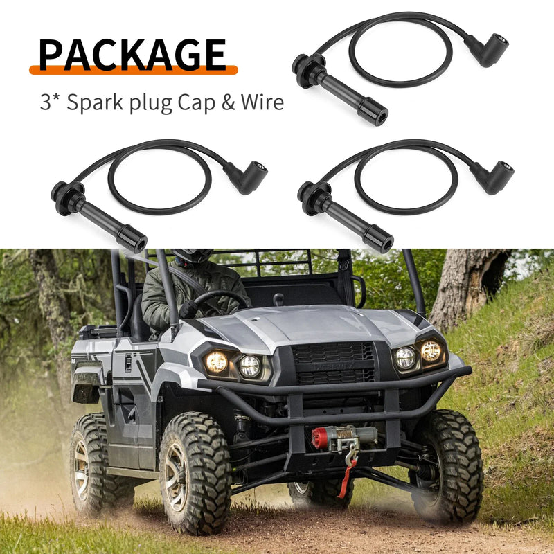 Kawasaki Mule PROFX / FXR / FXT KAF820 Spark plug Cap Wire (2015–2023)