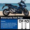 Honda, Suzuki, Kawasaki 1 Pair Universal Motorcycle Rear Footrest