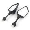 KAWASAKI NINJA 250R EX250 Black Rearview Side Mirrors (2008-2013)