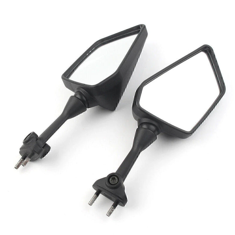 KAWASAKI NINJA 250R EX250 Black Rearview Side Mirrors (2008-2013)