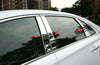 Cadillac XTS Chrome Steel Pillar Post Panel Cover Trim (2013–2019)