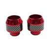 Motorcycle Red Front Fork Frame Sliders Crash Protection
