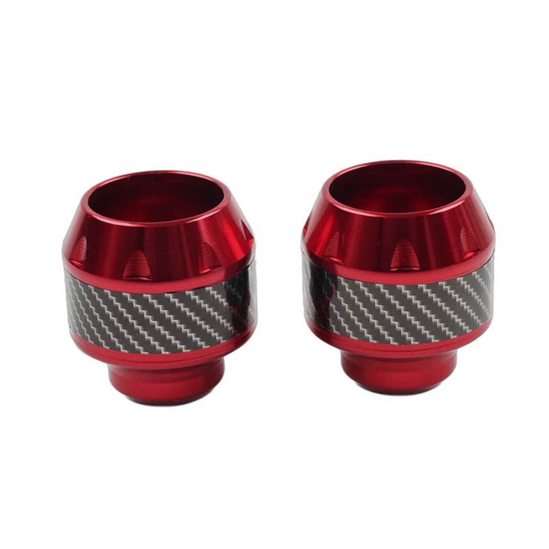 Motorcycle Red Front Fork Frame Sliders Crash Protection
