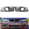 BMW 3 Series E90 E92 E93 M3 Style Fog Light Grille (2009-2011)