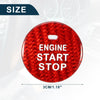 Subaru Red Engine Start Stop Button Cover