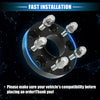 Jeep Wrangler, Liberty, Dodge Challenger 10 x Wheel Lug Nuts (2007-2023)