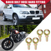 Car Banjo Bolt Hose Barb Fitting / 4 x / Banjo Bolt Hose Barb Fitting