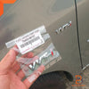 Toyota Yaris, Camry, CH-R VVT-i Luggage Plate Back Door Emblem