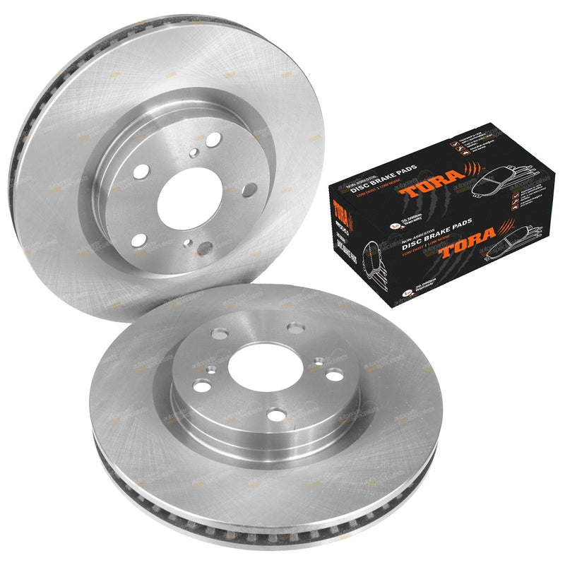 Toyota Aurion GSV40 Front Disc Brake Rotors & Pads (2011–2012)
