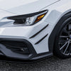 Subaru WRX STI 4 x Gloss Black Front Side Air Vent Trims (2022-2025)