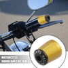 Kawasaki Ninja 2 x Handlebar End Plug Black Gold Tone (2018–2021)