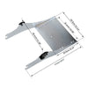Harley Touring Chrome Trunk Mount Rack w/ Docking Kit (1997-2008)