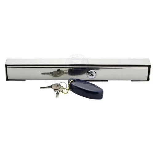 OMC / Mercury Outboard Motor Lock Stainless Steel with Barrel Lock & Key