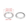 Toyota 10pcs M12 Silver Tone Oil Drain Plug Gaskets