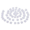 Automotive Headlight Bumper Trim Retainers 50pc Car Nut Screw Clips