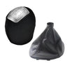 IVECO Daily V VI Series Black ABS Leather Gear Shift Knob Gaiter Boot