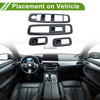 Dodge Ram 4 x Window Switch Bezel Cover