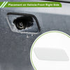 Toyota Prado Front Right Washer Nozzle Cover Cap White (2012–2015)