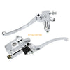 Motorcycle Handlebar 7/8 Brake Master Cylinder Hydraulic Control + Clutch Lever