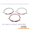 Harley Softail Street Bob 25.5" Brake Line w/ABS Controller (2018-2020)