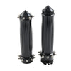 Harley Touring Dyna Softail 1'' Spikes Motorcycle Hand Grips