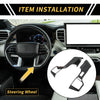 Toyota Tacoma Carbon Fiber Steering Wheel Cover Trims (2016-2023)