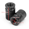 Car Motorcycle Bike Aluminium Anti-Theft Valve Caps