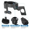 Jeep Wrangler JL JT Carbon Fiber Pattern 2-in-1 Cup Holder (2018-2021)