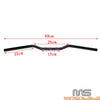 Harley Honda Yamaha Suzuki Kawasaki 7/8" Black Handlebar Drag Bar