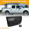 Nissan Frontier Black ABS Rear Exterior Door Handle (2005-2023)