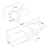 Indian Roadmaster Chieftain Rider Driver Seat Backrest (2014-2024)