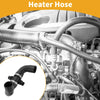 BMW 528i xDrive 2.0L Heater Hose Rubber Black (2012-2014)