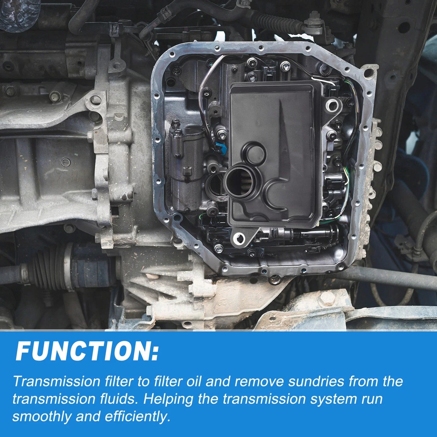 Transmission Fluid Filter Oil Pan for Toyota Noah 2.0L (2001-2007)