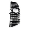 Benz ML Class GTR Style Front Bumper Hood Diamond Grille (2009-2012)
