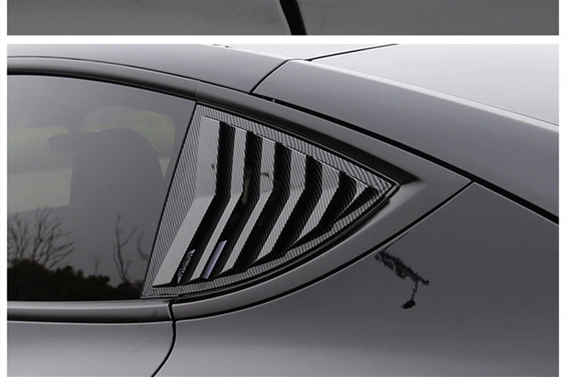 Tesla Model Y Rear Side Window Louver Trim Cover (2020-2024)