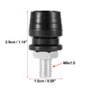 Motorcycle 10pcs License Plate Frame with M6 Bolts Screws Fasteners Black