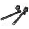 Universal Motorcycle - Black 33mm Clip On Handlebar Fork Tubes
