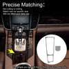 Porsche Panamera (2010-2016) Silver Tone ABS Gear Shift Knob Cover Sticker